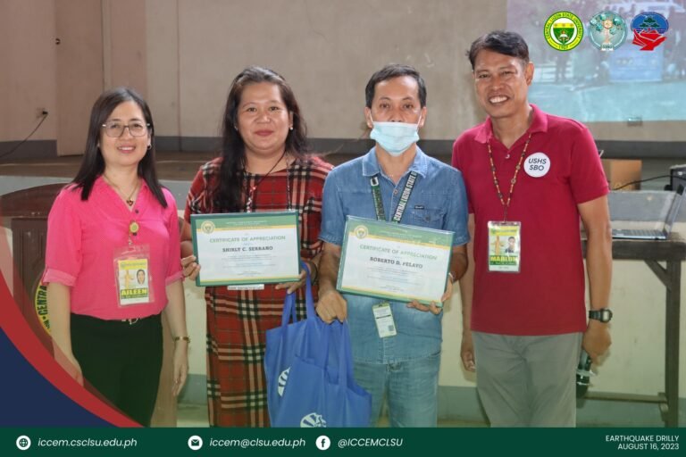 ICCEM together with USHS conducts disaster preparedness for USHS students