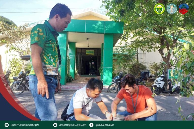 The Institute for Climate Change and Environmental Management actively participated in the campus clean-up drive on January 26, 2023